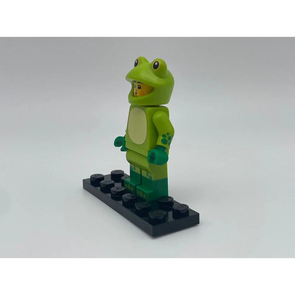 LEGO Series 25 Frog Costume Fan Minifigure col25-10 CMF Lime Green Frog Suit